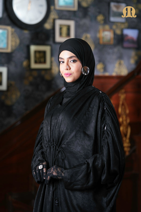 Zephyr Handwork Kaftan Black