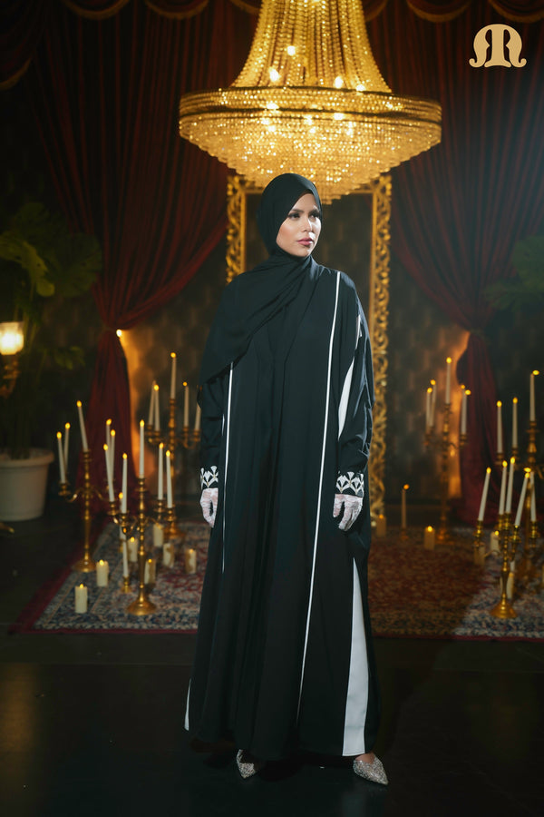 Onyx Handwork Kaftan Black