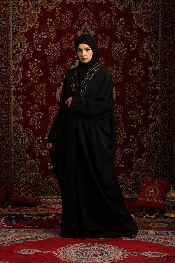 Embellished Statement Bodice Abaya