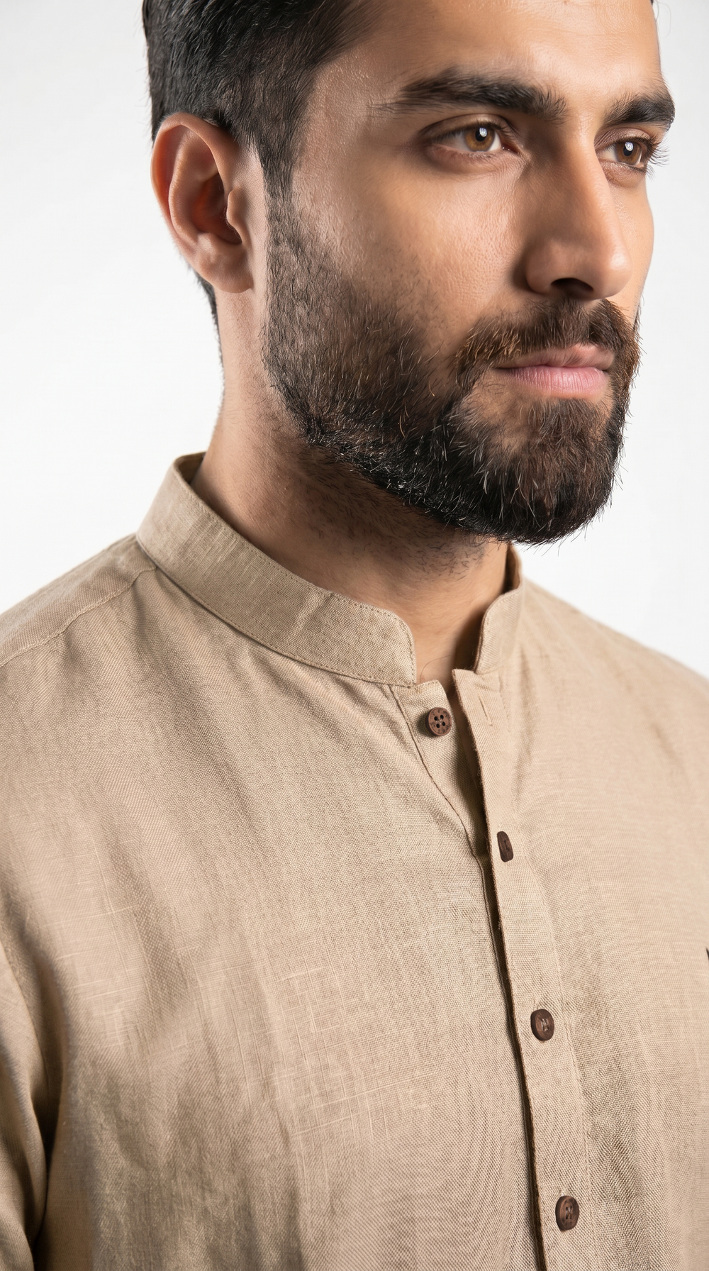 Terra Kurta For Men Beige