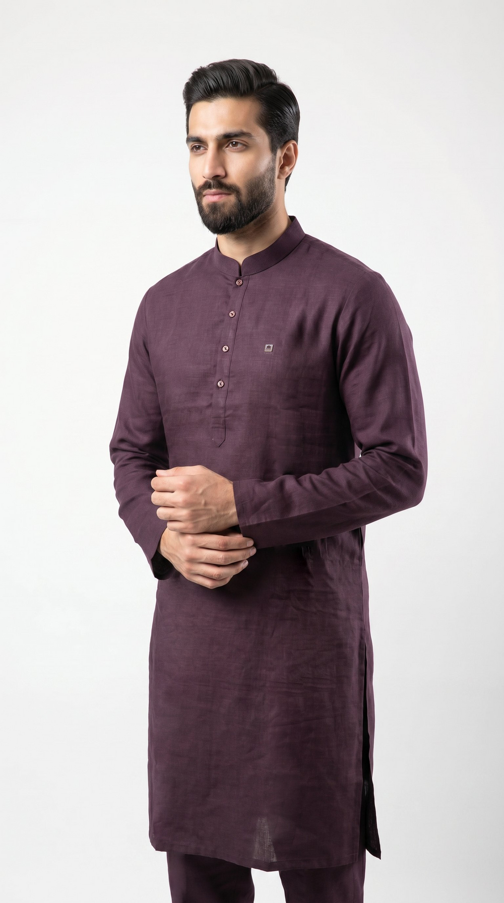 Terra Kurta For Men Maroon