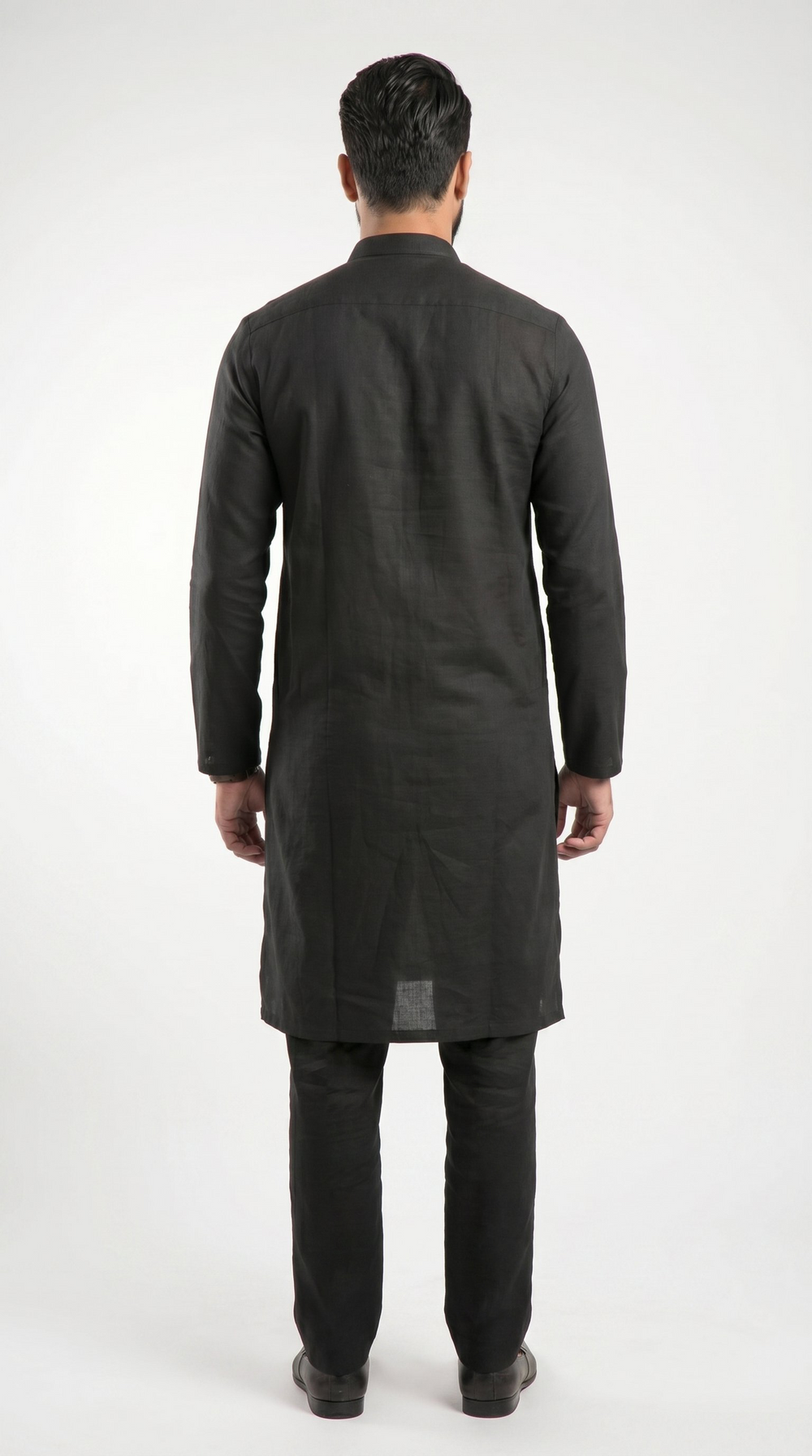 Terra Kurta For Men Black