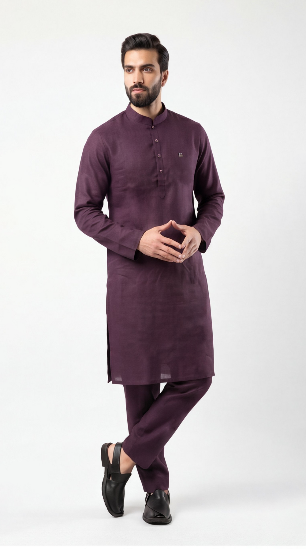 Terra Kurta For Men Maroon