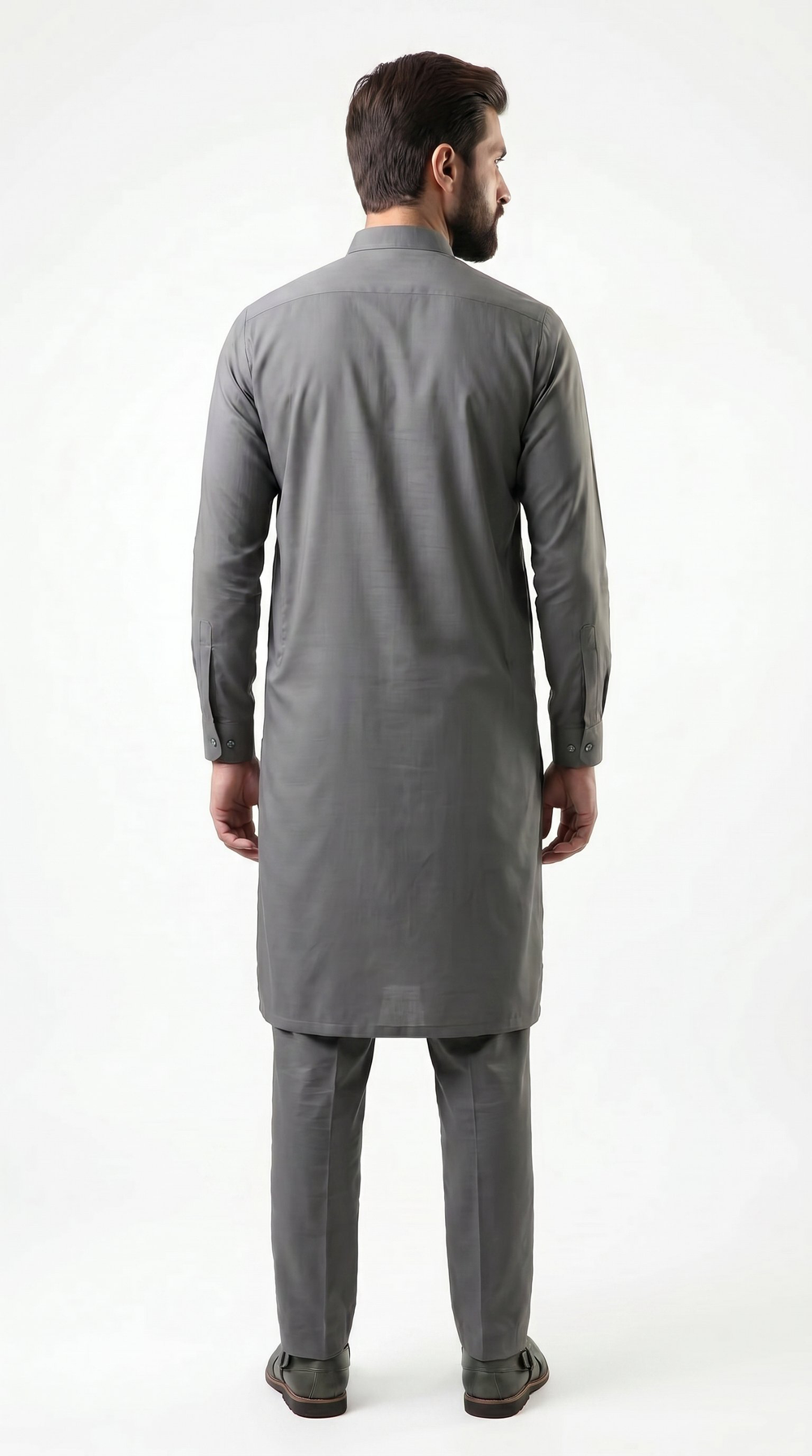 Celestial Kurta For Men Grey