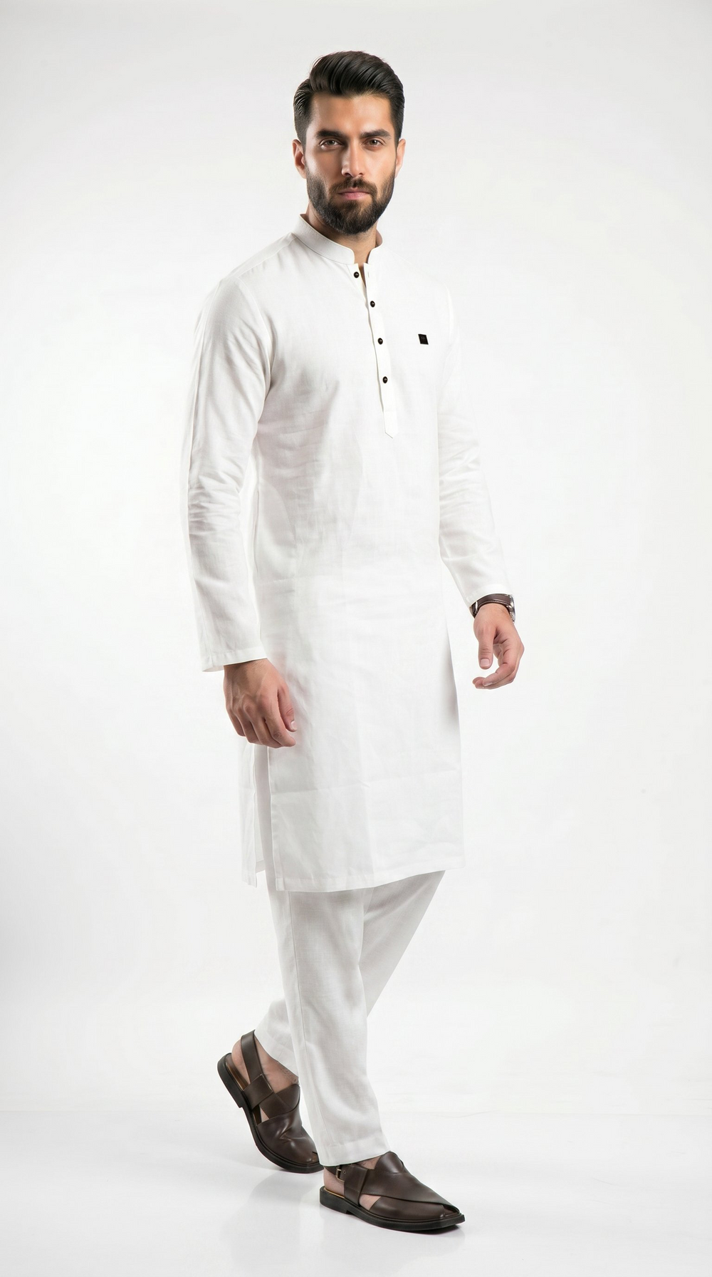Terra Kurta For Men White