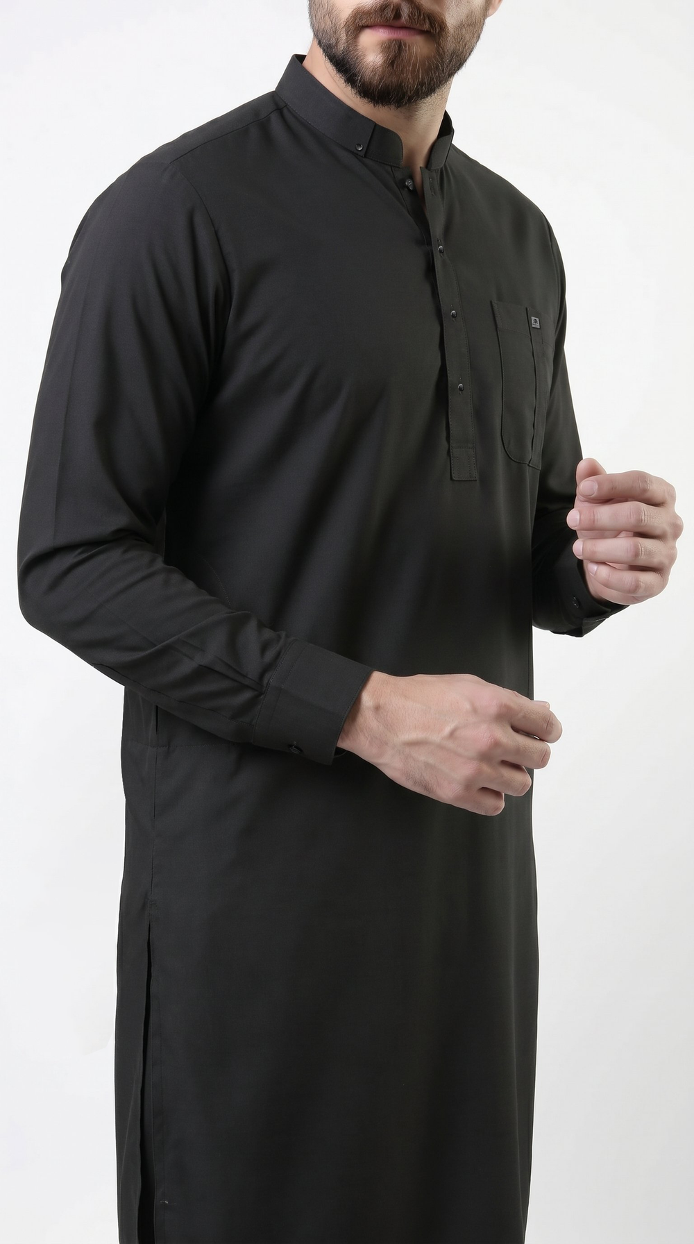 Celestial Kurta For Men Black