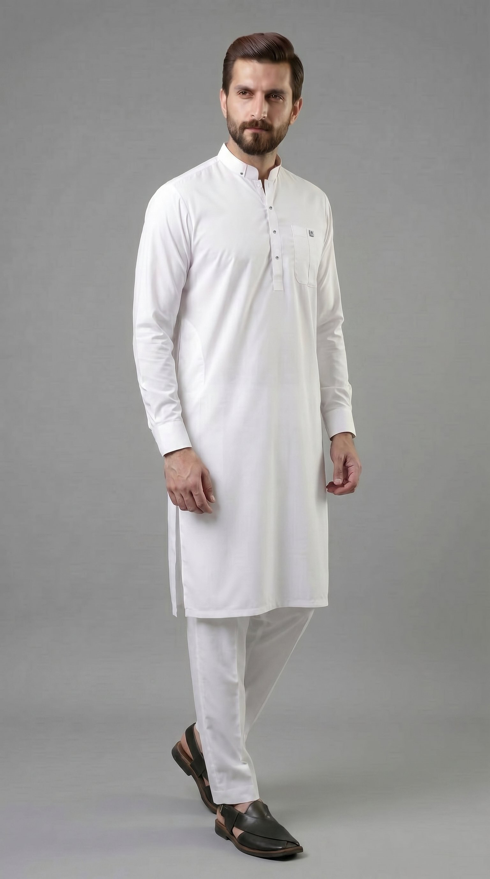 Celestial Kurta For Men White