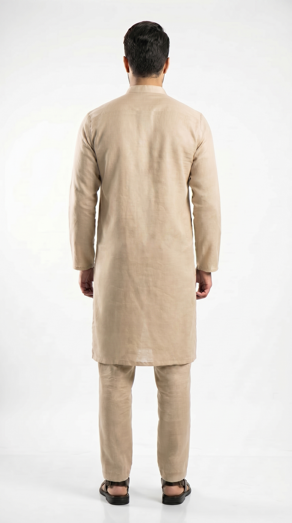 Terra Kurta For Men Beige