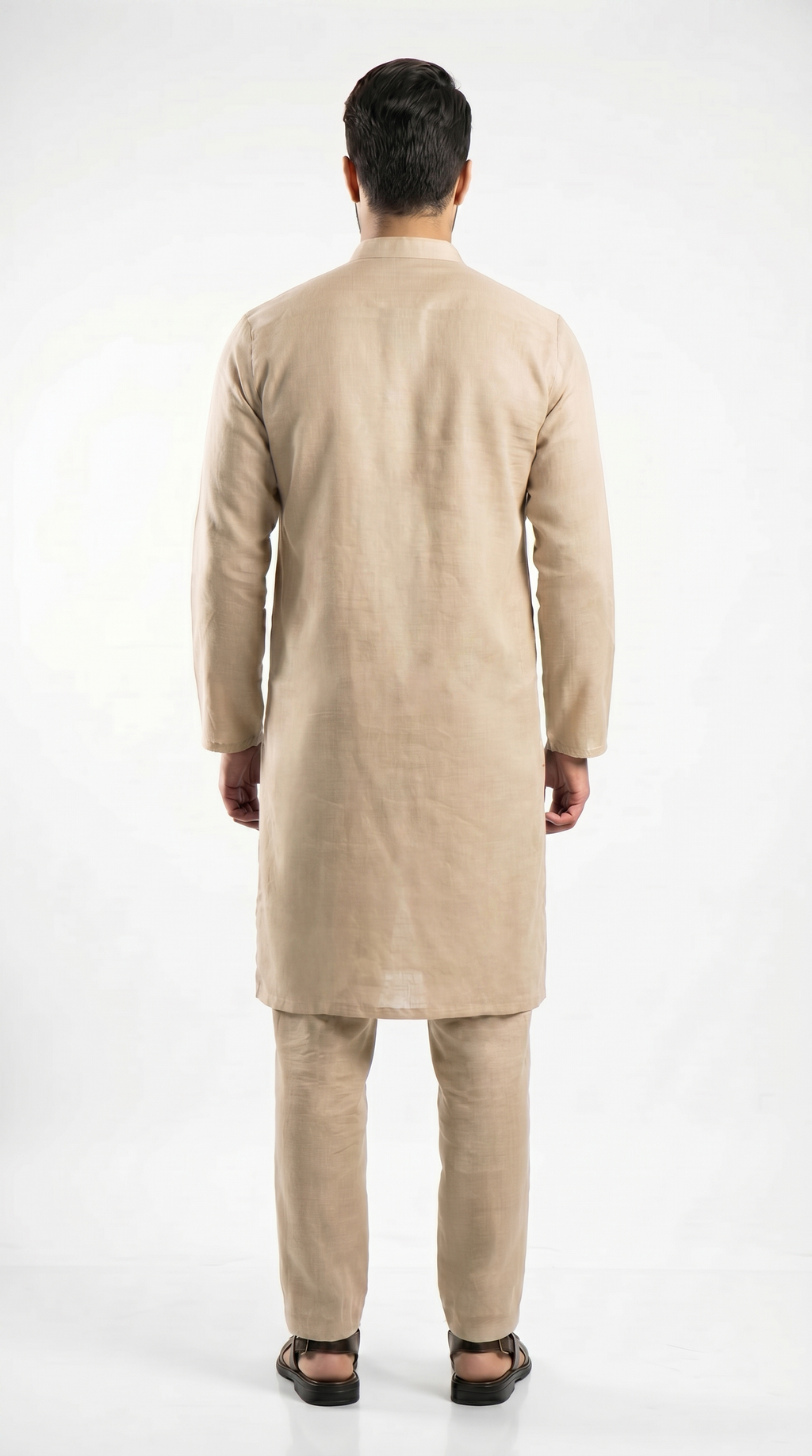 Terra Kurta For Men Beige
