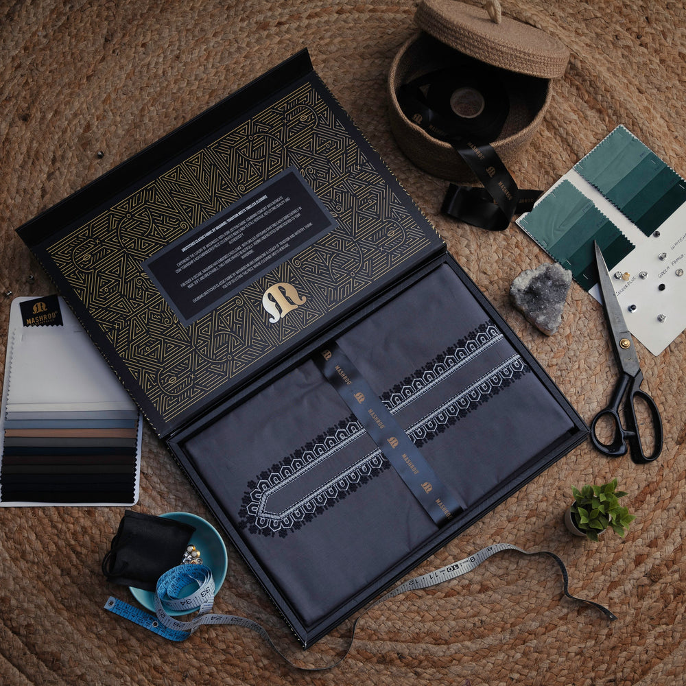 Mashroo Luxe Fabric 5.A D Grey
