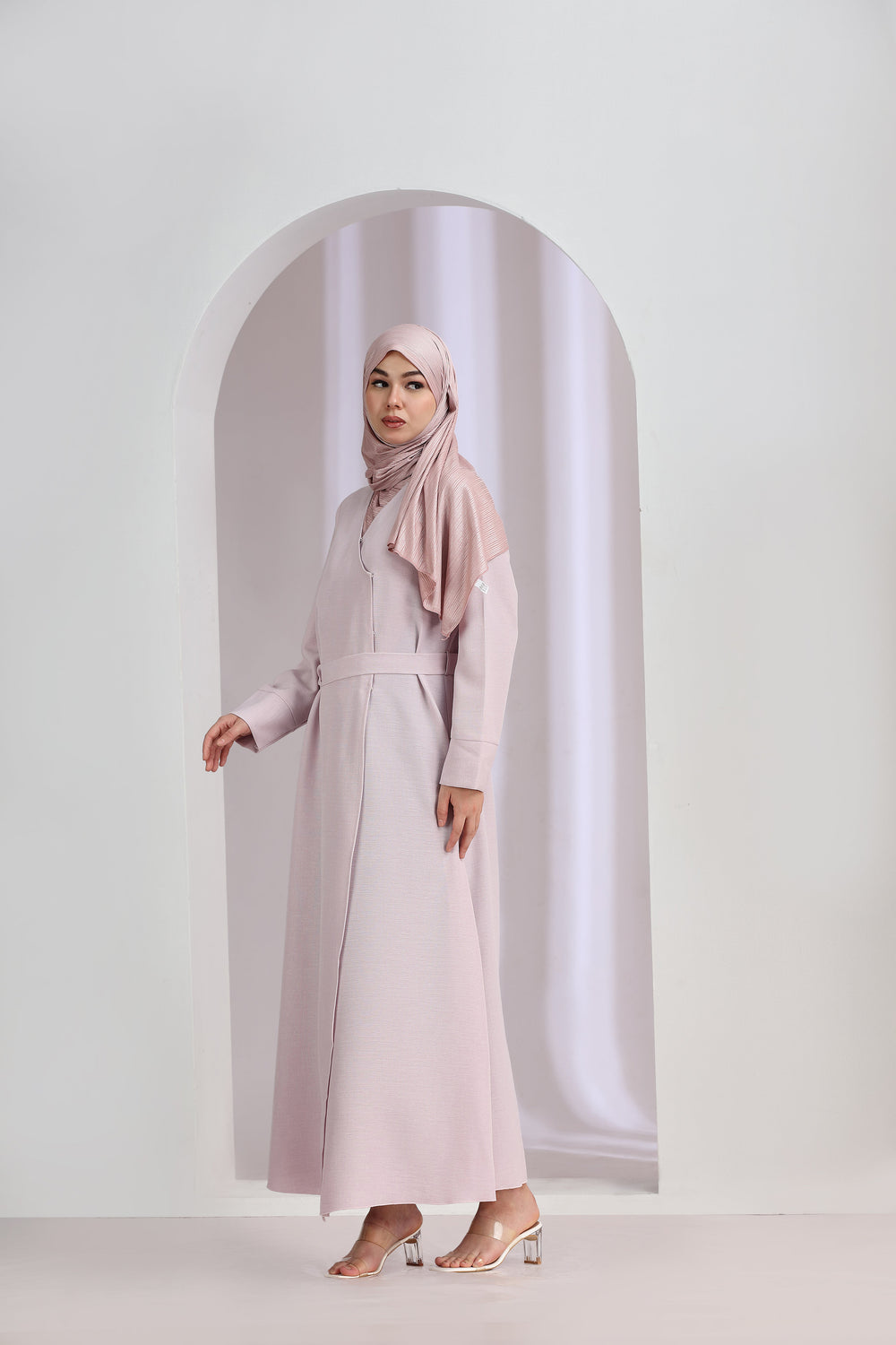 Stella Abaya Pink