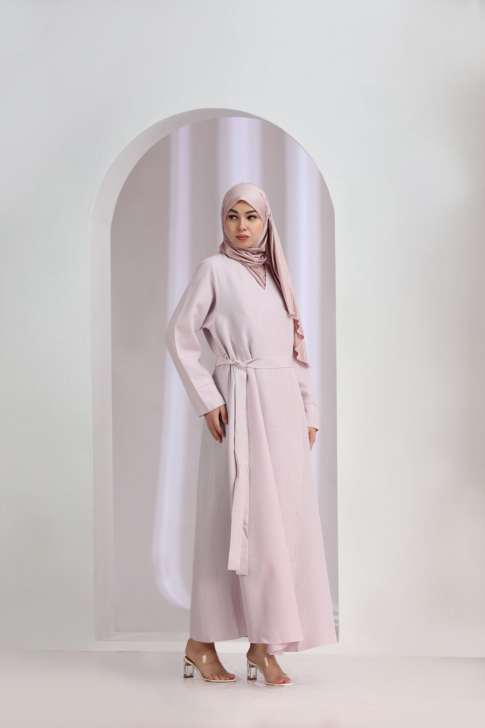 Stella Abaya Pink