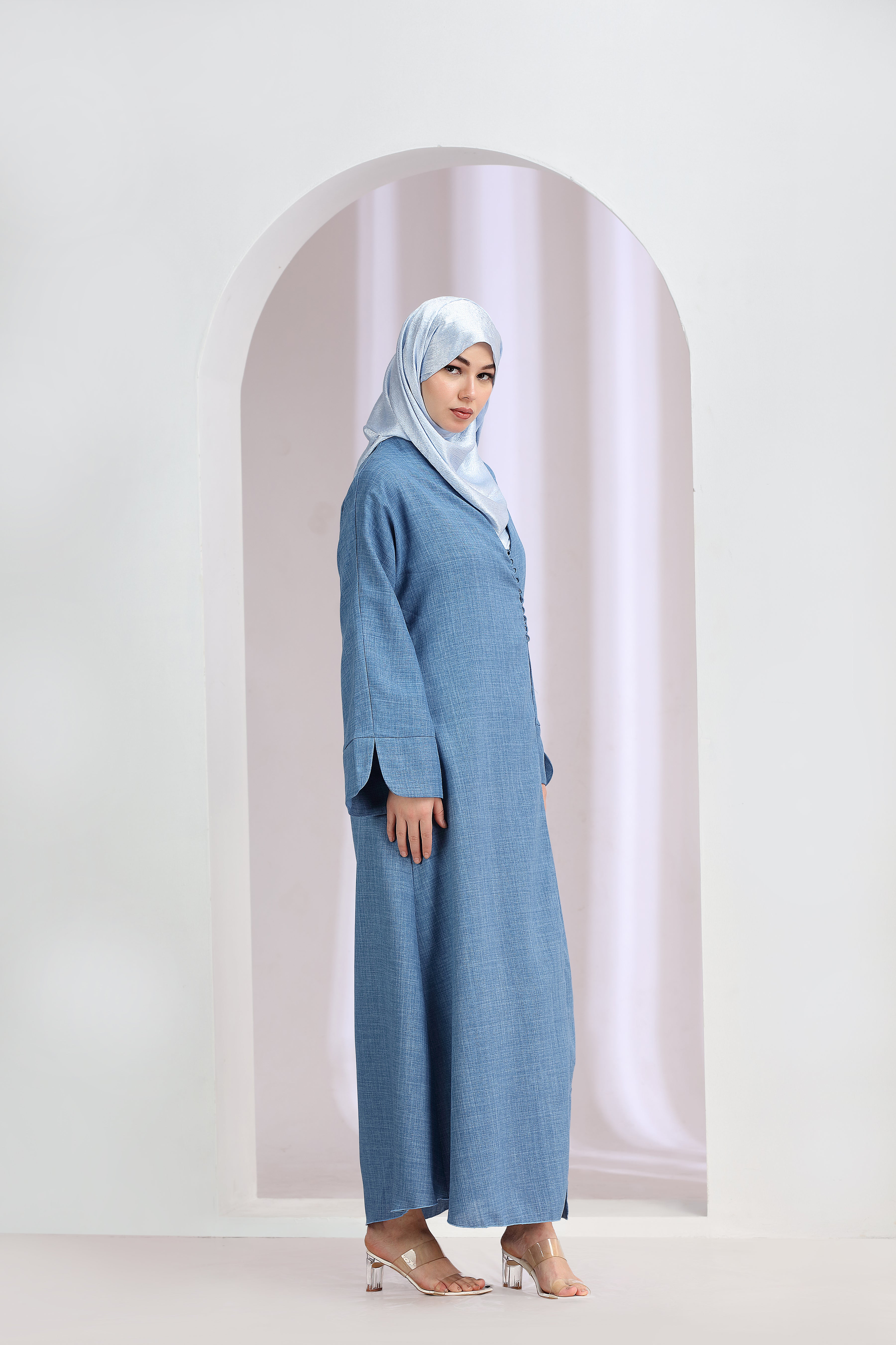 Alba Abaya Blue
