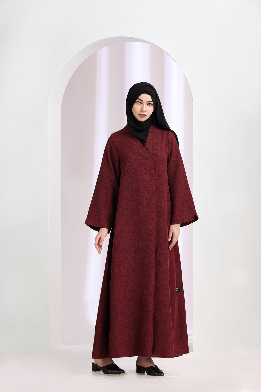 Domus Abaya Maroon