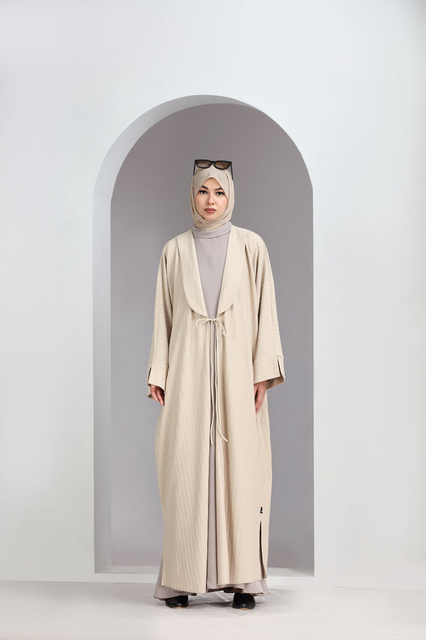 Aiza Shrug Kaftan Cream