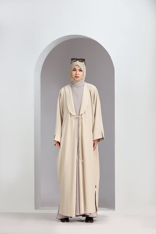 Aiza Shrug Kaftan Cream