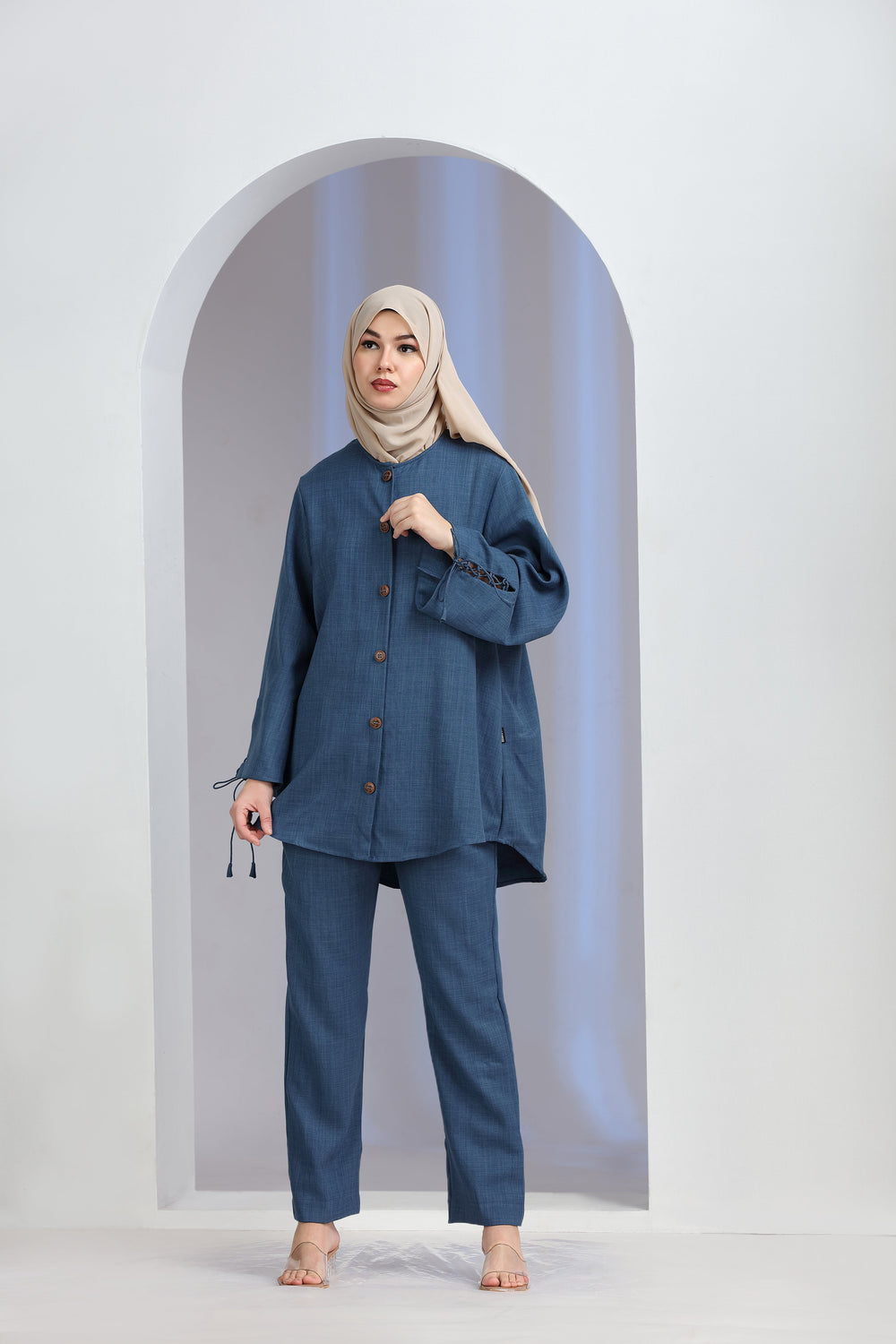 Virtus Co-ord set Blue
