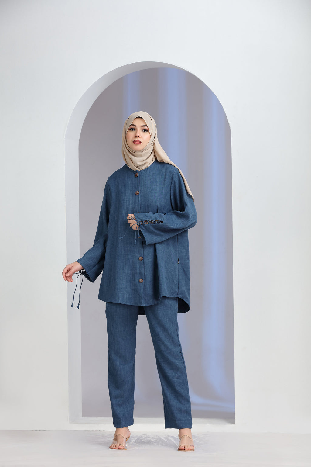 Virtus Co-ord set Blue