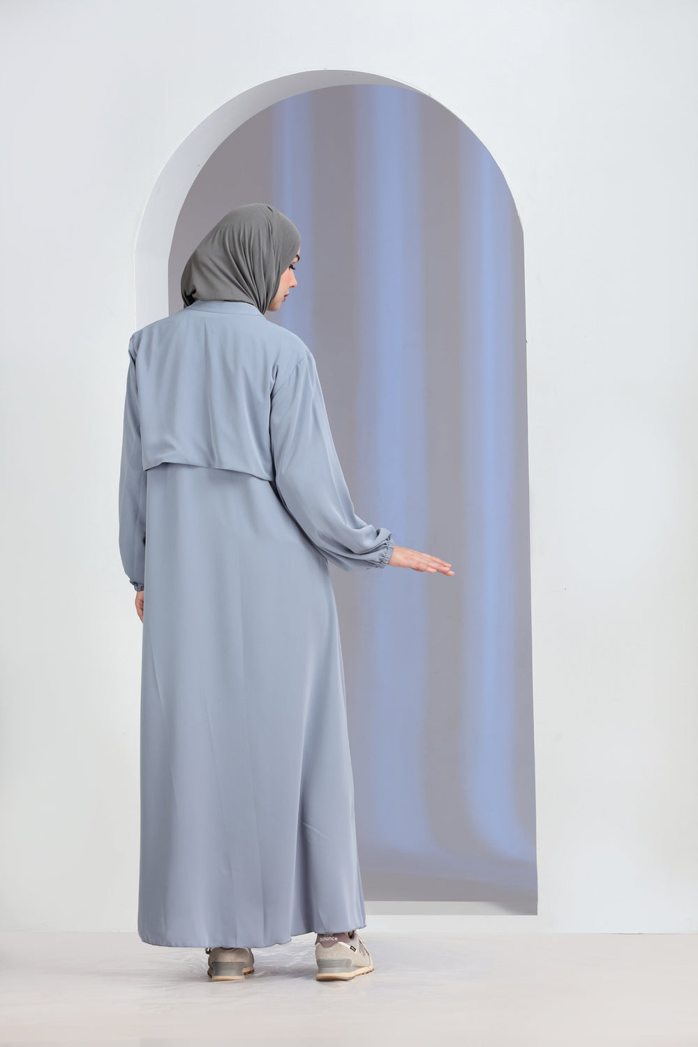 Fina Abaya Blue