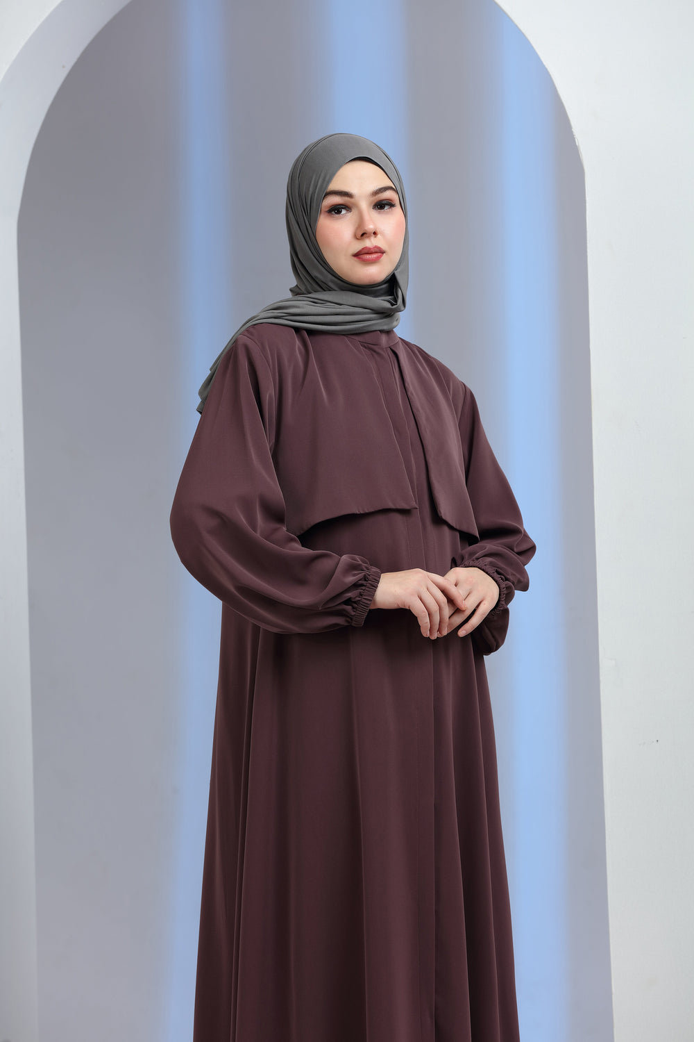 Fina Abaya Brown