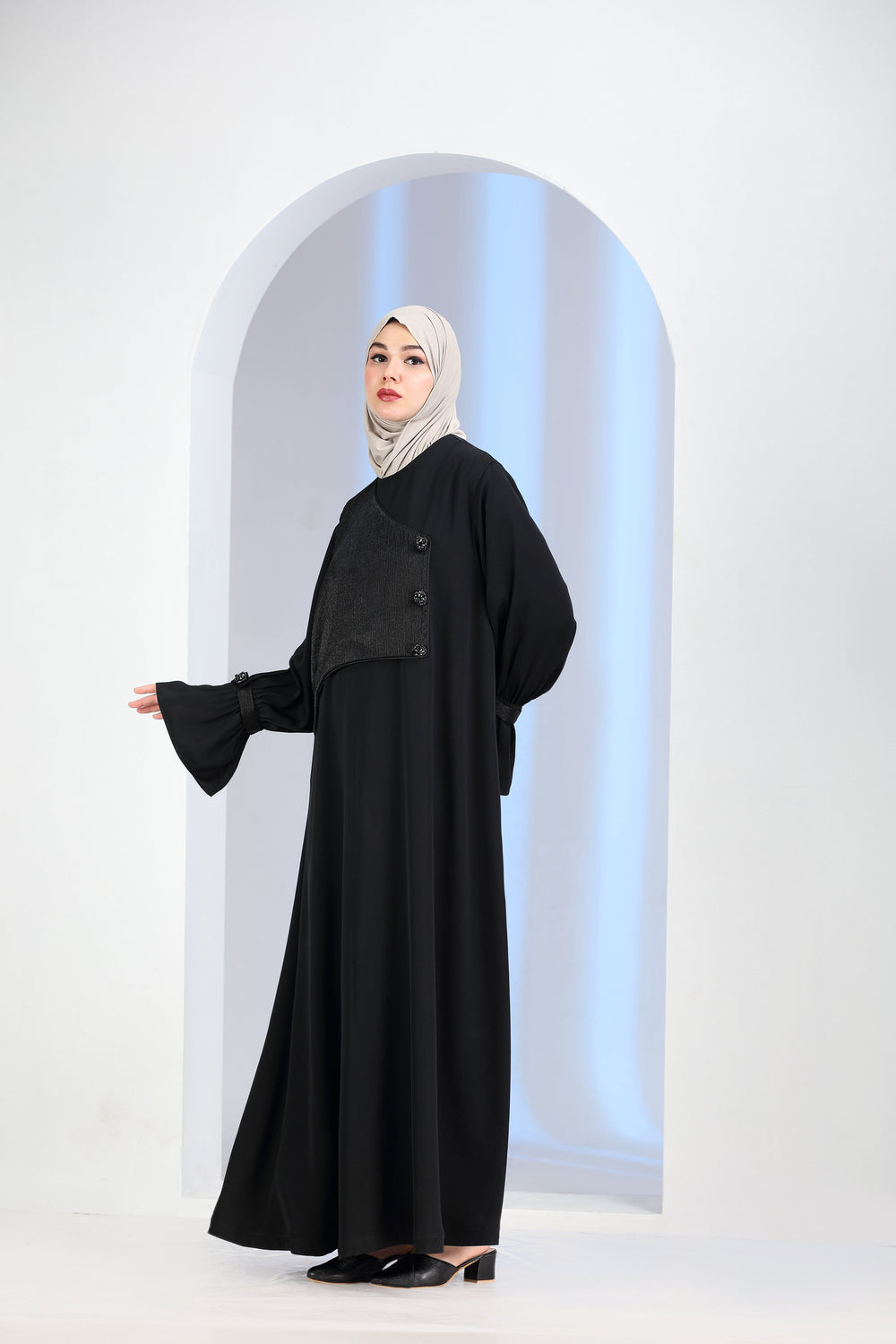 Hande Abaya Black