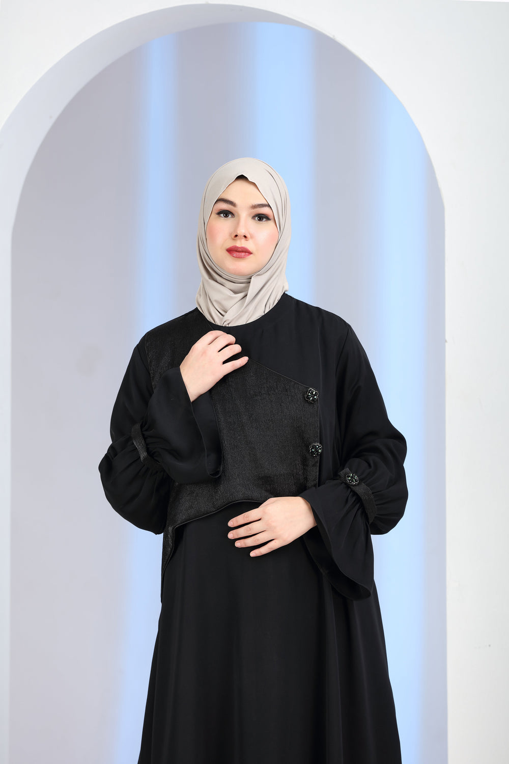 Hande Abaya Black