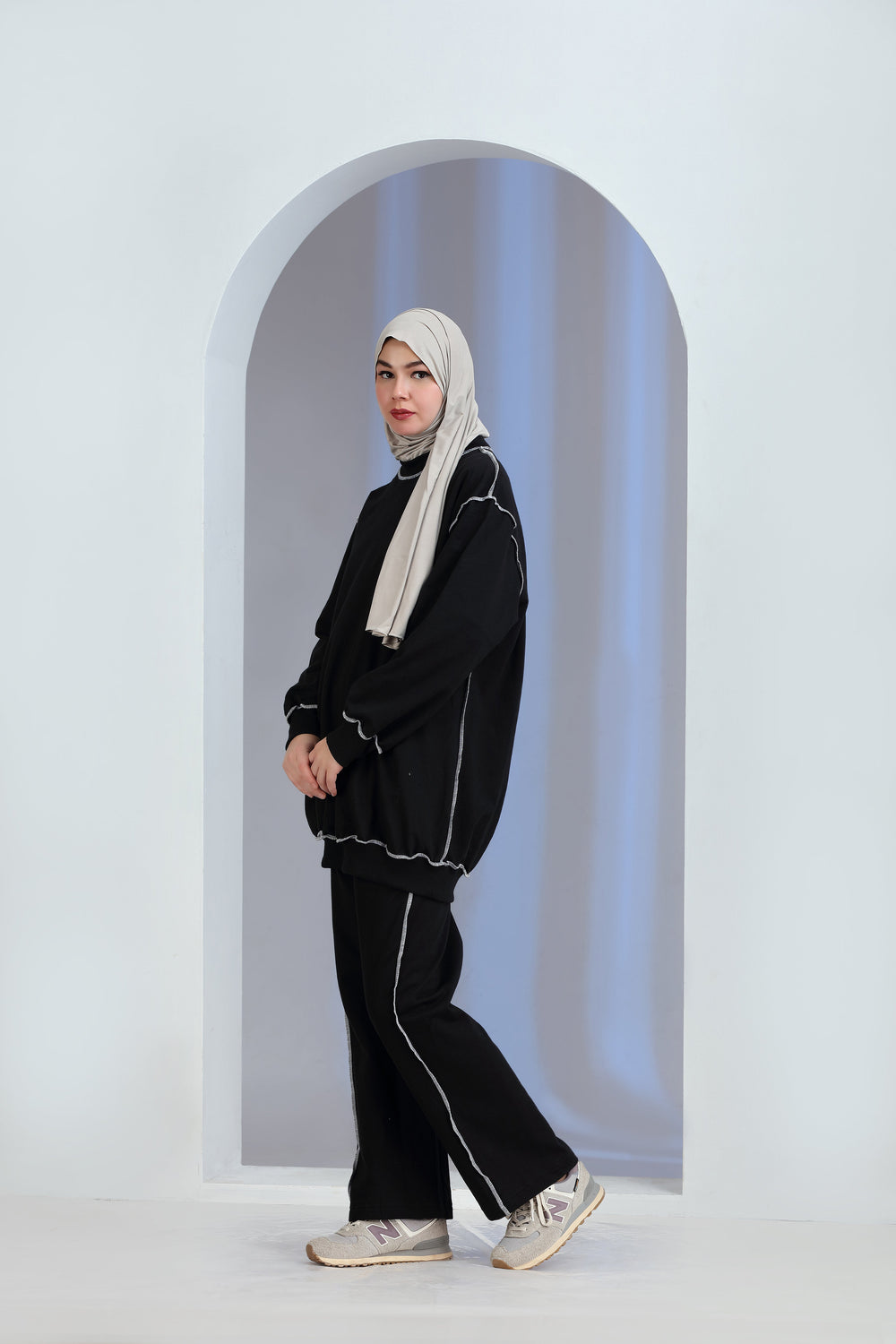 Blitz Knit Co-ord set Black