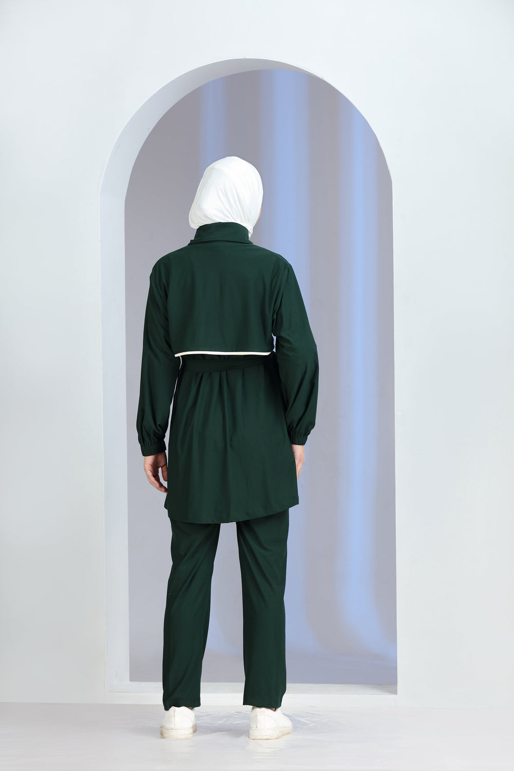 Motus Knit Co-ord Set Green