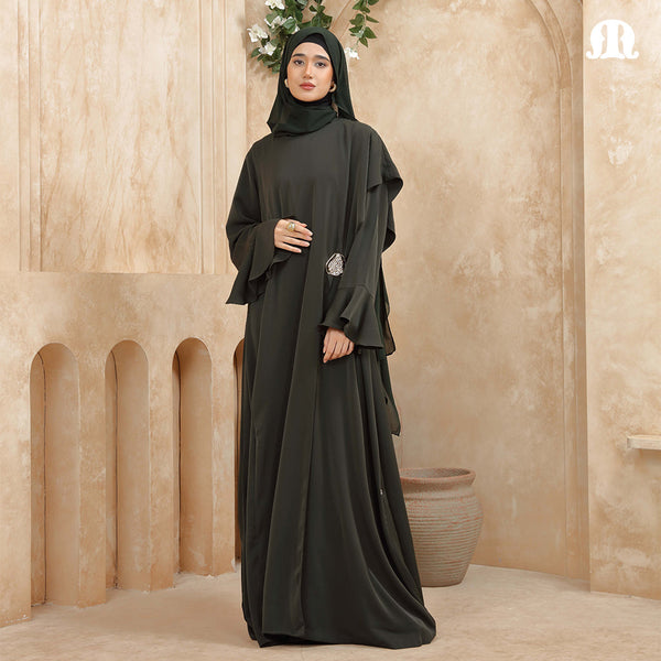 Isola Green Abaya