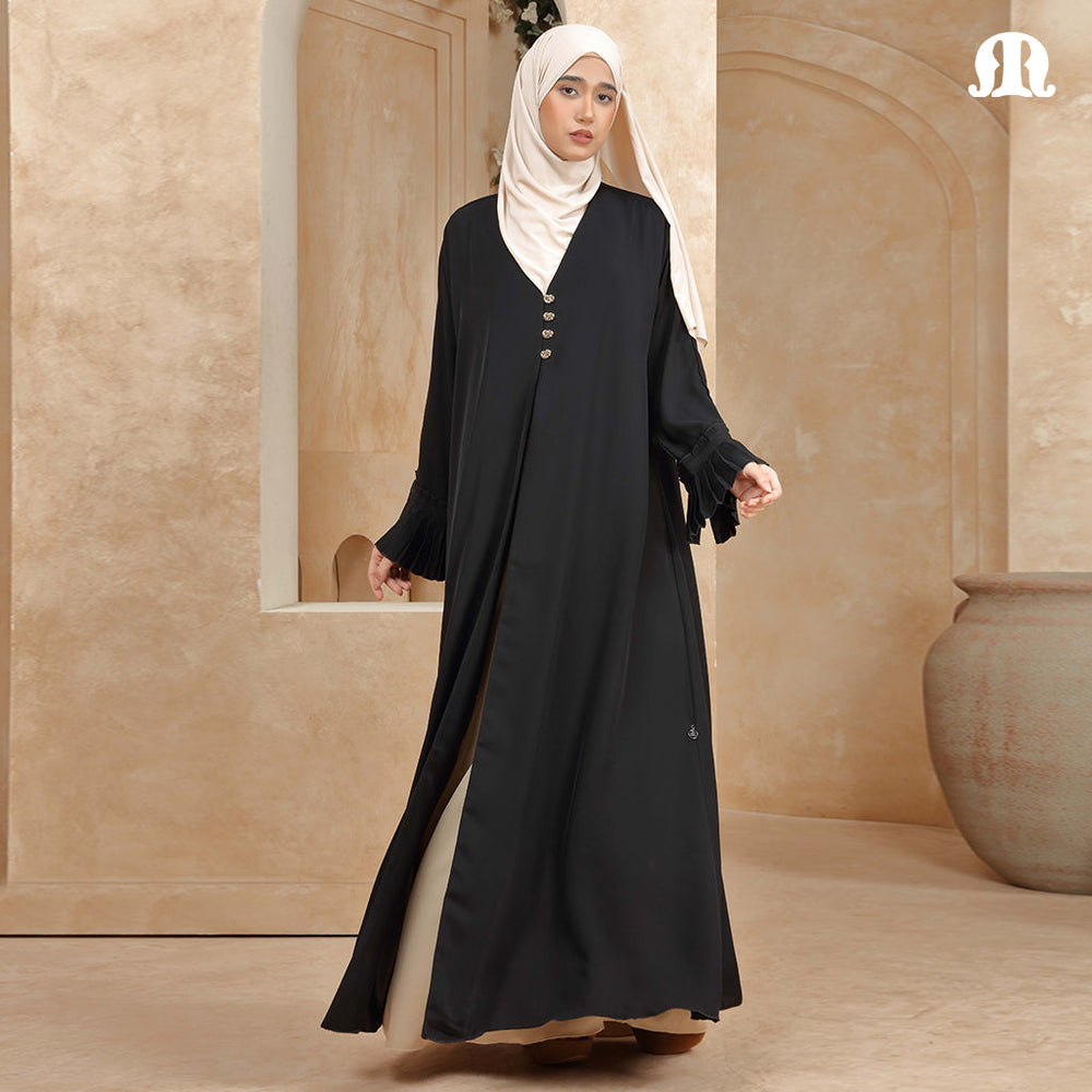 Tersa Black Abaya