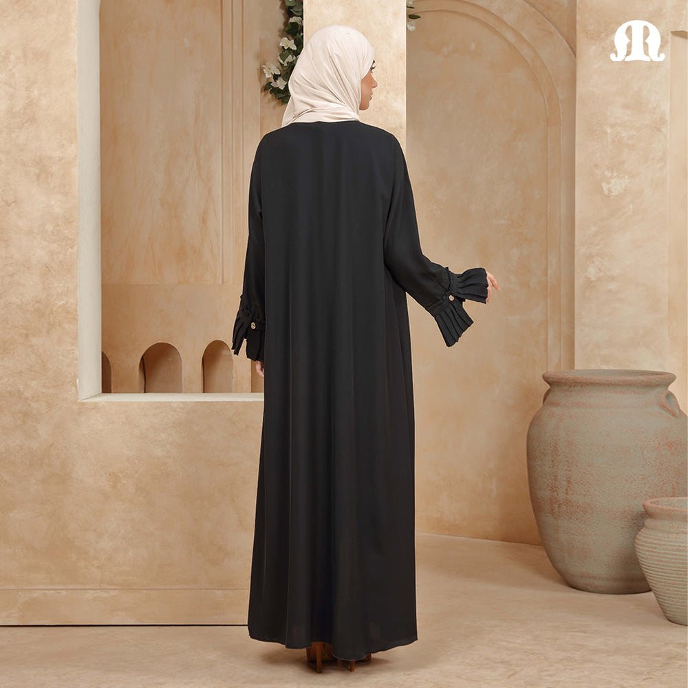 Tersa Black Abaya