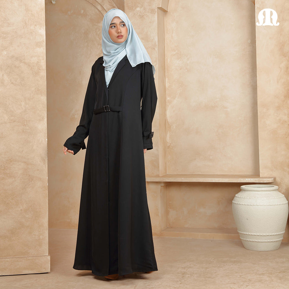 Zefiro Black Abaya