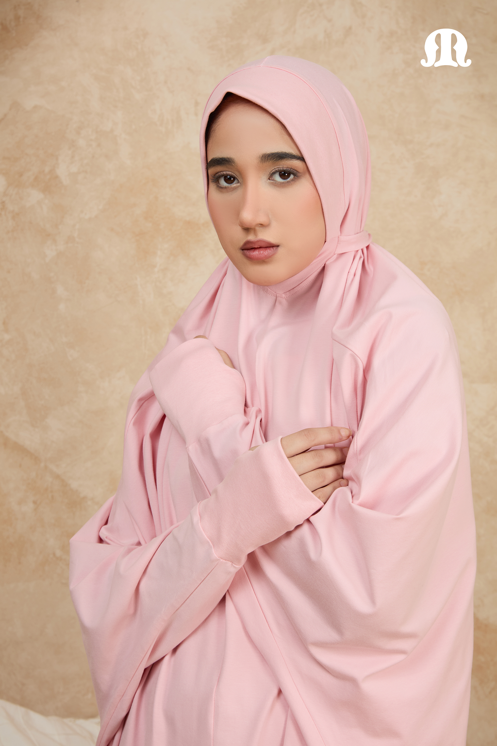 Pink Full Makhna with Sleeves