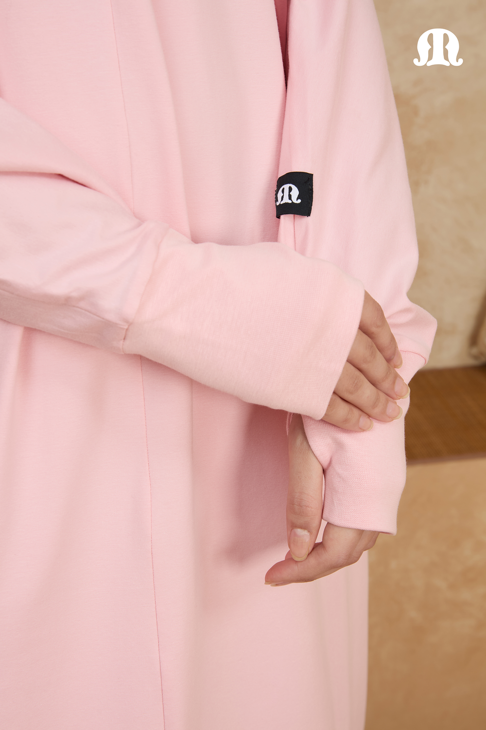 Pink Full Makhna with Sleeves