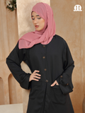 Riva Black Abaya