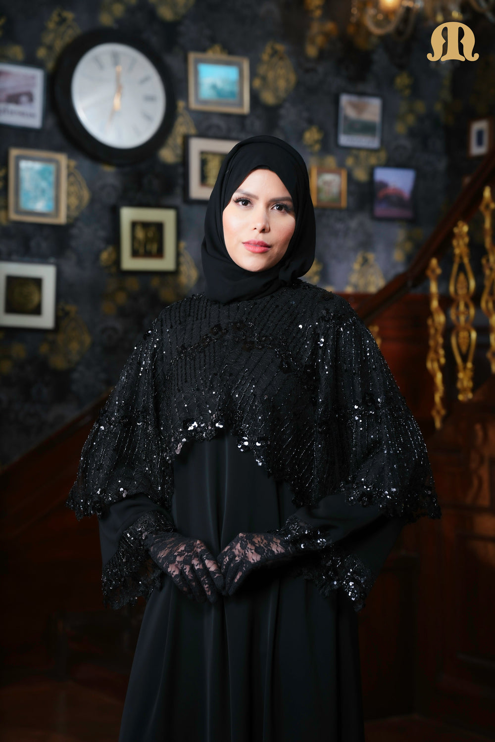 EIra Handwork Abaya Black