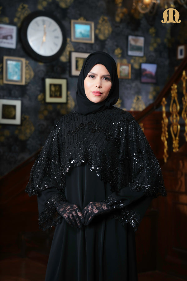EIra Handwork Abaya Black