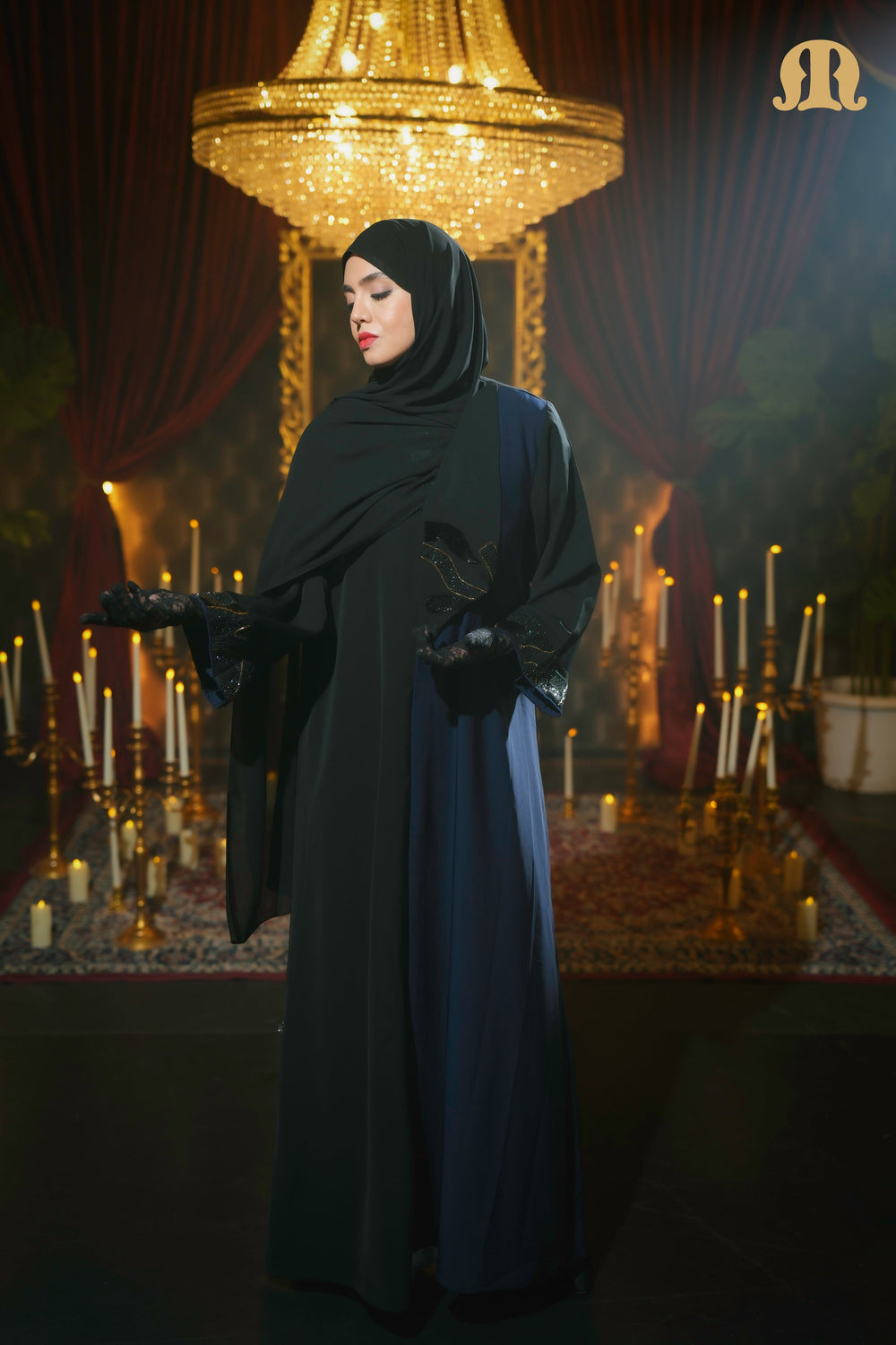 Lvy Handwork Abaya Black
