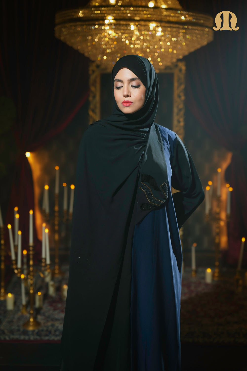 Lvy Handwork Abaya Black