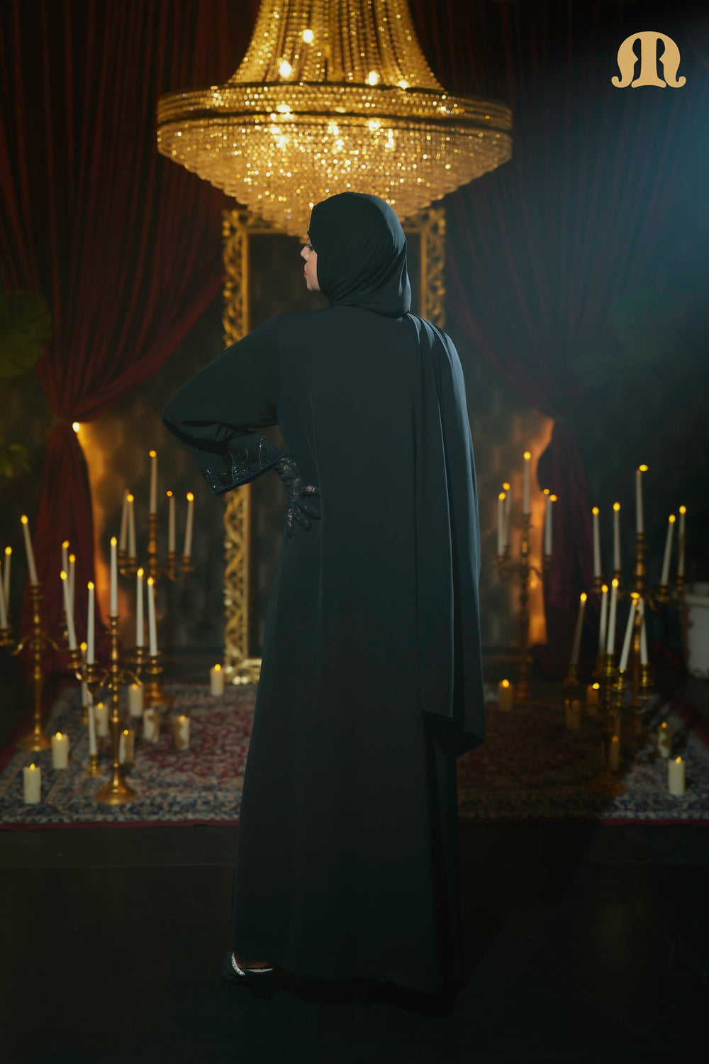 Lvy Handwork Abaya Black