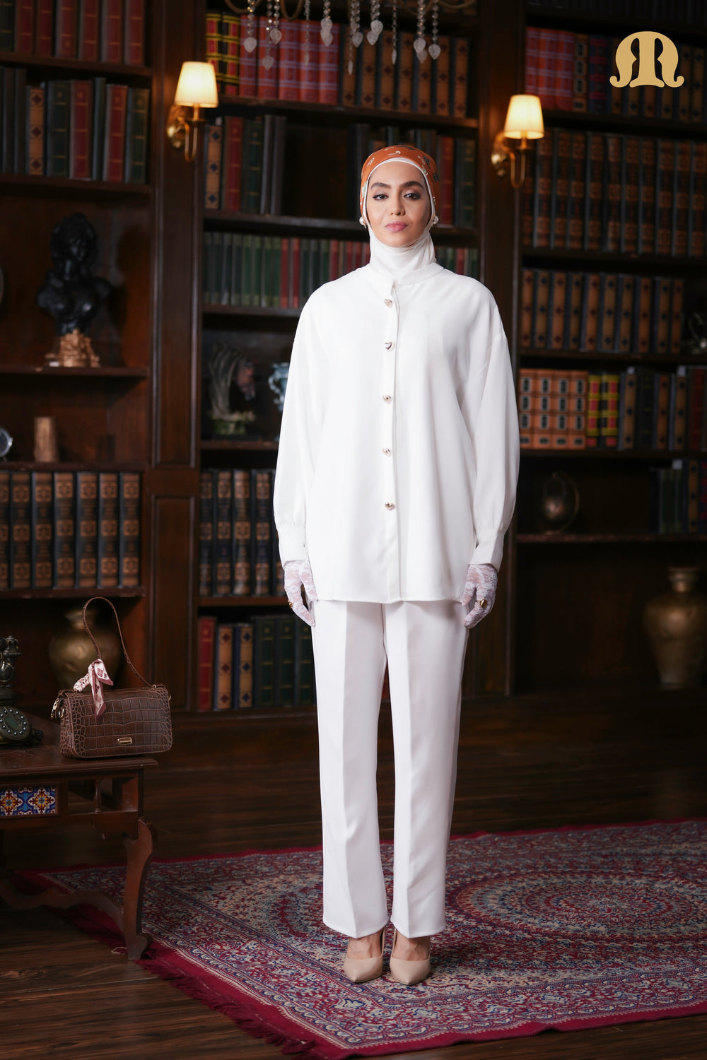 Mirage Co Ord Set White
