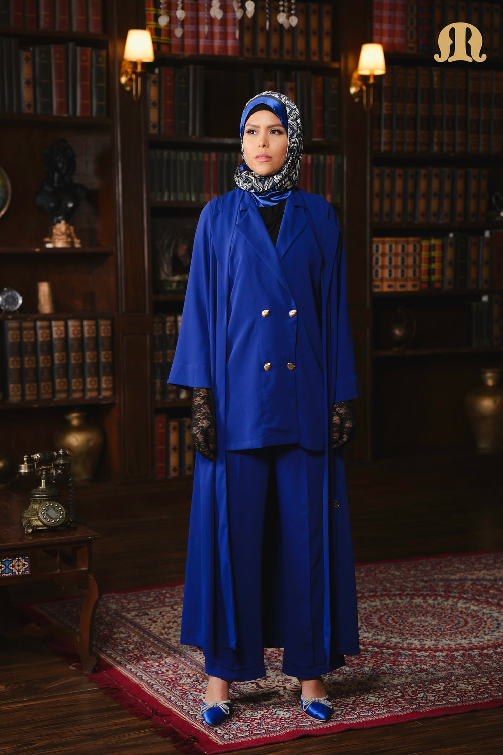 Lumina Formal Co-ord set Blue
