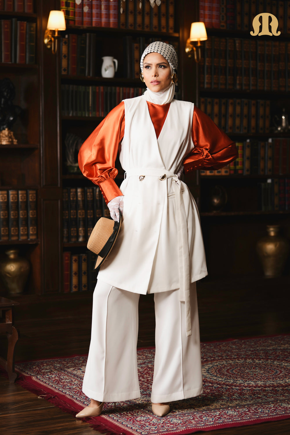 Cardiff Co-ord set White