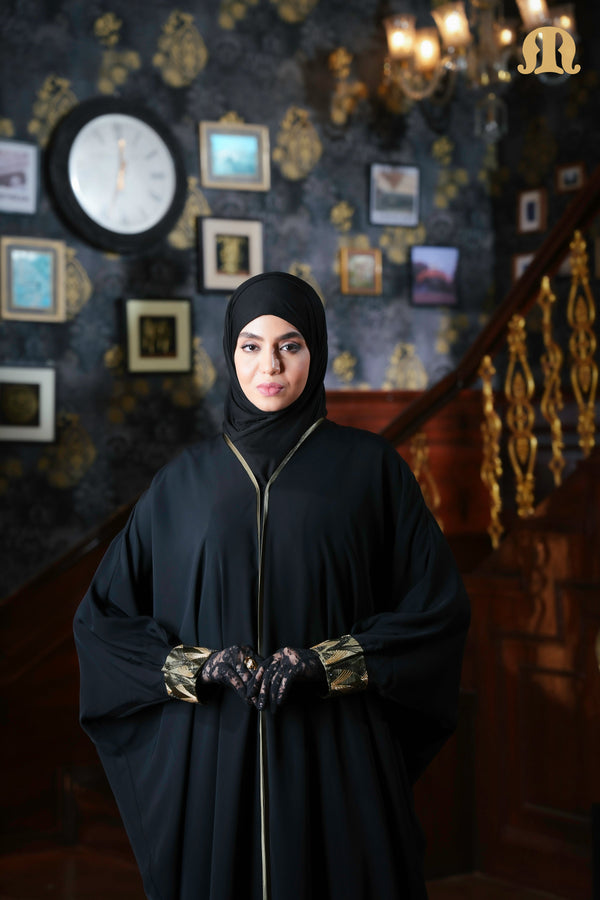 Vina Handwork Kaftan Black