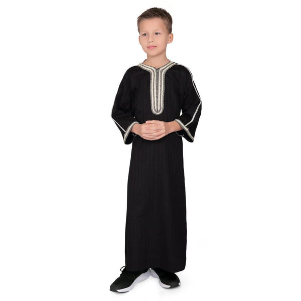 Ezzal Moroccan Black Boys Thobe