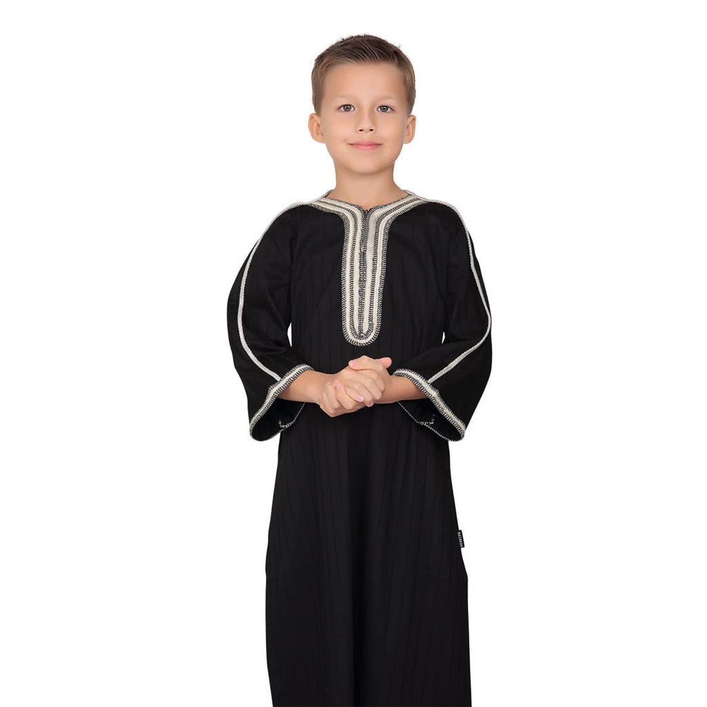 Ezzal Moroccan Black Boys Thobe