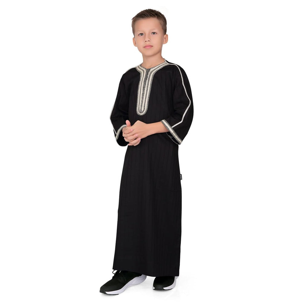 Ezzal Moroccan Black Boys Thobe