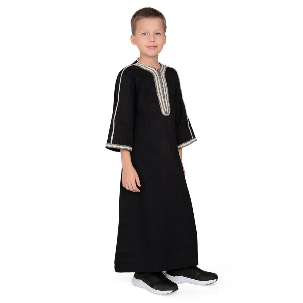 Ezzal Moroccan Black Boys Thobe