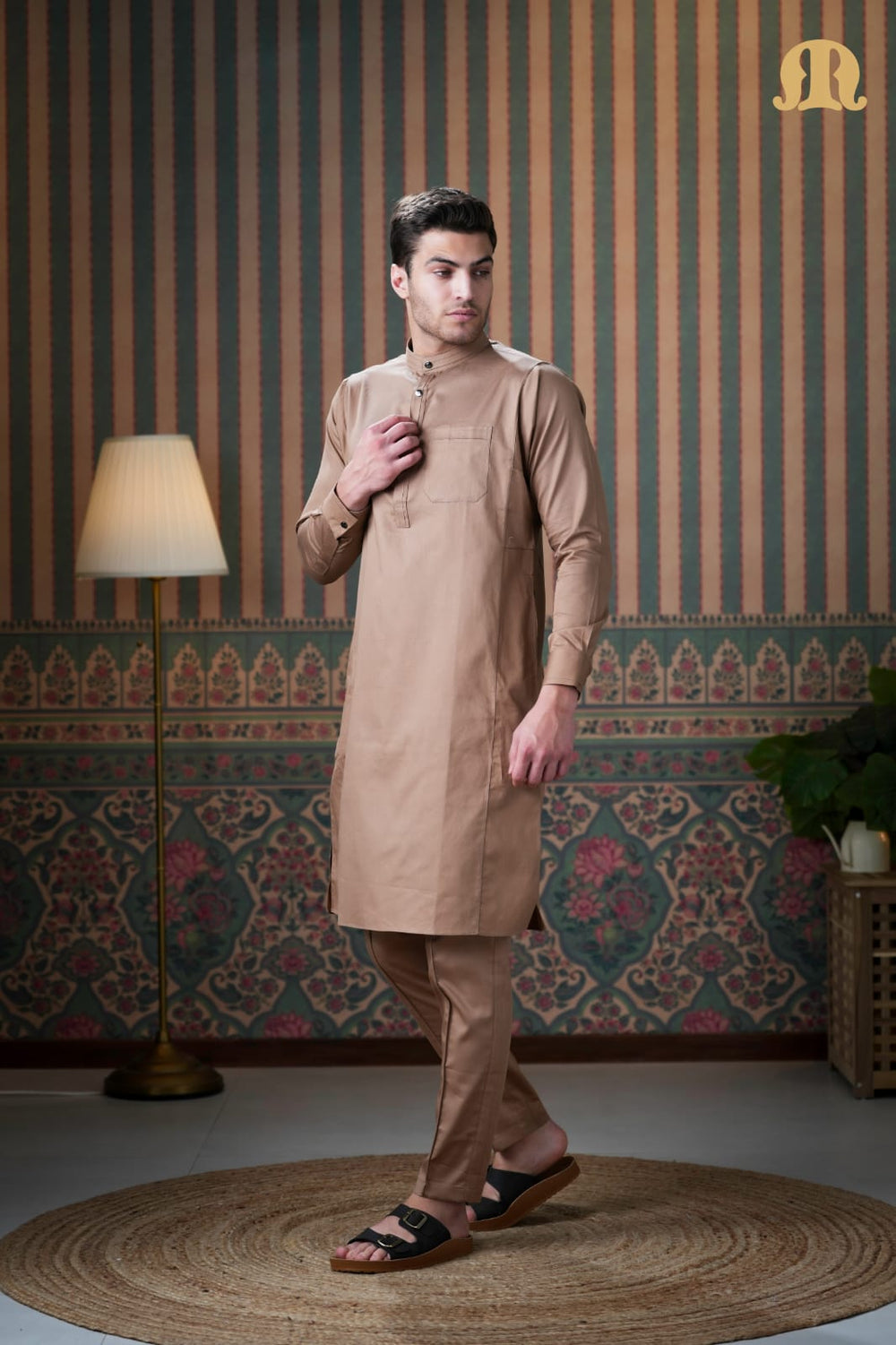 Terfi Kali Kurta Brown 2.0 for Men