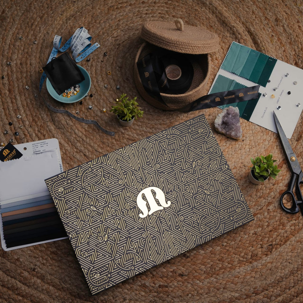 Mashroo Luxe Fabric 5.A D Grey